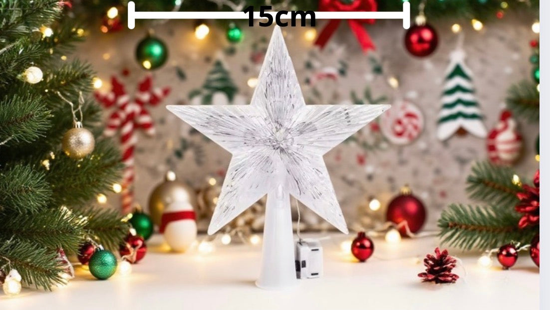Apportez une touche de magie et d’éclat à votre sapin de Noël avec cette étoile scintillante de 15 cm. Parfaite pour décorer votre maison ou offrir en cadeau du Nouvel An, elle capture immédiatement la lumière pour créer un effet brillant et féerique.
Pourquoi vous allez l’adorer :
* Éclat incomparable : Les surfaces scintillantes reflètent la lumière pour un brillant effet lumineux sur votre sapin ou dans toute pièce décorée.
NOELIO décoration de Noël