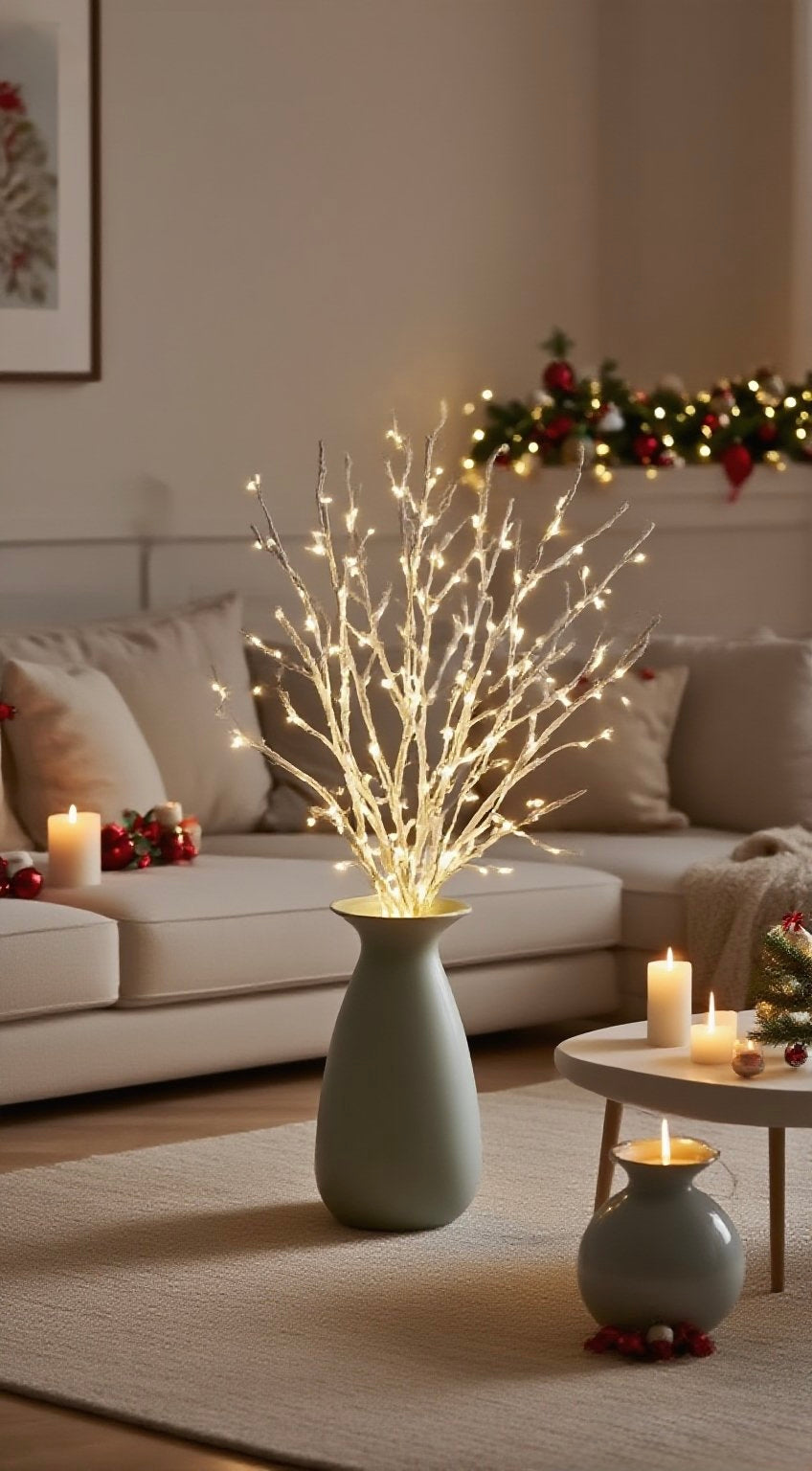 Apportez une touche de magie et de raffinement à votre intérieur avec nos branches lumineuses LED blanches. Leur design épuré et leur éclat doux transforment instantanément n’importe quel espace en une ambiance chaleureuse, moderne et féérique.

Que ce soit dans un vase sur une table, une console, une entrée ou même en décoration de fenêtre, ces branches diffusent une lumière blanche délicate qui sublime votre décoration tout en apportant une sensation de calme et de bien-être.

NOELIO décoration de Noël 