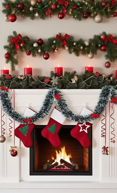🎄 Description :
Illuminez votre intérieur avec nos guirlandes de Noël scintillantes, l’accessoire parfait pour une ambiance chaleureuse et féérique. Autour du sapin, sur la cheminée ou le long d’un escalier, elles apportent la magie des fêtes à chaque recoin de votre maison.

💫 Pourquoi vous allez les adorer :
✨ Ambiance festive instantanée grâce à leur lumière douce et brillante.
🎀 Polyvalentes : idéales pour sapins, fenêtres, tables et rampes.
NOELIO décoration de Noël 