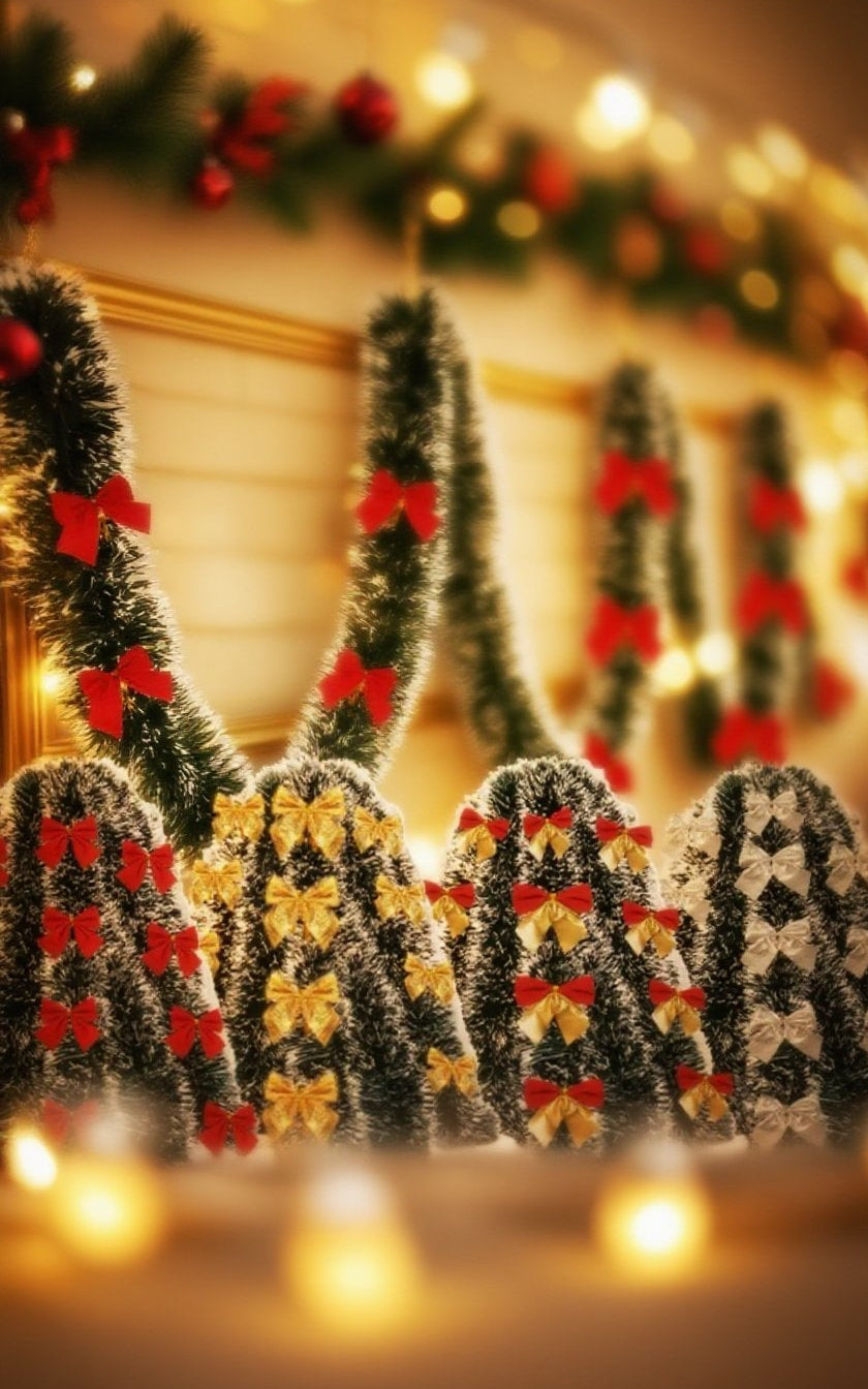 🎄 Description détaillée :

Faites briller votre intérieur avec nos guirlandes de Noël scintillantes, l’accessoire indispensable pour créer une ambiance festive, chaleureuse et féérique. Que ce soit autour du sapin, sur une cheminée, le long d’un escalier ou en décoration de table, ces guirlandes apportent l’éclat et la magie des fêtes dans chaque recoin de votre maison.

NOELIO décoration de Noël 