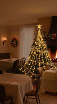 Transformez votre sapin en véritable chef-d’œuvre lumineux grâce à notre guirlande LED multicolore haut de gamme.

Avec ses lumières éclatantes (rouge, vert, bleu, jaune) et son étoile scintillante au sommet, elle crée instantanément une ambiance féérique et chaleureuse dans votre maison.

✨ Pourquoi vous allez l’adorer :

🌈 Couleurs vives et festives qui rappellent la magie de Noël.

🕹️ 8 modes lumineux (clignotant, fondu, continu, etc.) pour personnaliser votre ambiance.

NOELIO décoration de Noël 