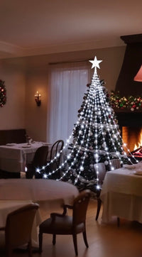 Transformez votre sapin en véritable chef-d’œuvre lumineux grâce à notre guirlande LED multicolore haut de gamme.

Avec ses lumières éclatantes (rouge, vert, bleu, jaune) et son étoile scintillante au sommet, elle crée instantanément une ambiance féérique et chaleureuse dans votre maison.
✨ Pourquoi vous allez l’adorer :

🌈 Couleurs vives et festives qui rappellent la magie de Noël.

🕹️ 8 modes lumineux (clignotant, fondu, continu, etc.) pour personnaliser votre ambiance.

NOELIO décoration de Noël 