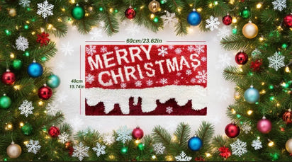 Tapis de Porte de Noël – Accueillez Vos Invités avec Magie !

Description détaillée :

Transformez votre entrée en un véritable accueil féerique avec notre tapis de porte de Noël rouge, décoré de Père Noël, pain d’épice et motifs festifs. Conçu pour l’intérieur comme pour l’extérieur, ce tapis allie praticité et style, apportant instantanément la magie des fêtes à votre maison.

Pourquoi vous allez l’adorer :

Ambiance festive immédiate : Le rouge éclatant et les motifs de Noël NOELIO décoration de Noël 