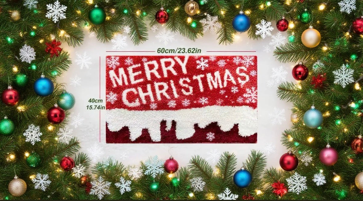 Tapis de Porte de Noël – Accueillez Vos Invités avec Magie !

Description détaillée :

Transformez votre entrée en un véritable accueil féerique avec notre tapis de porte de Noël rouge, décoré de Père Noël, pain d’épice et motifs festifs. Conçu pour l’intérieur comme pour l’extérieur, ce tapis allie praticité et style, apportant instantanément la magie des fêtes à votre maison.

Pourquoi vous allez l’adorer :

Ambiance festive immédiate : Le rouge éclatant et les motifs de Noël NOELIO décoration de Noël 